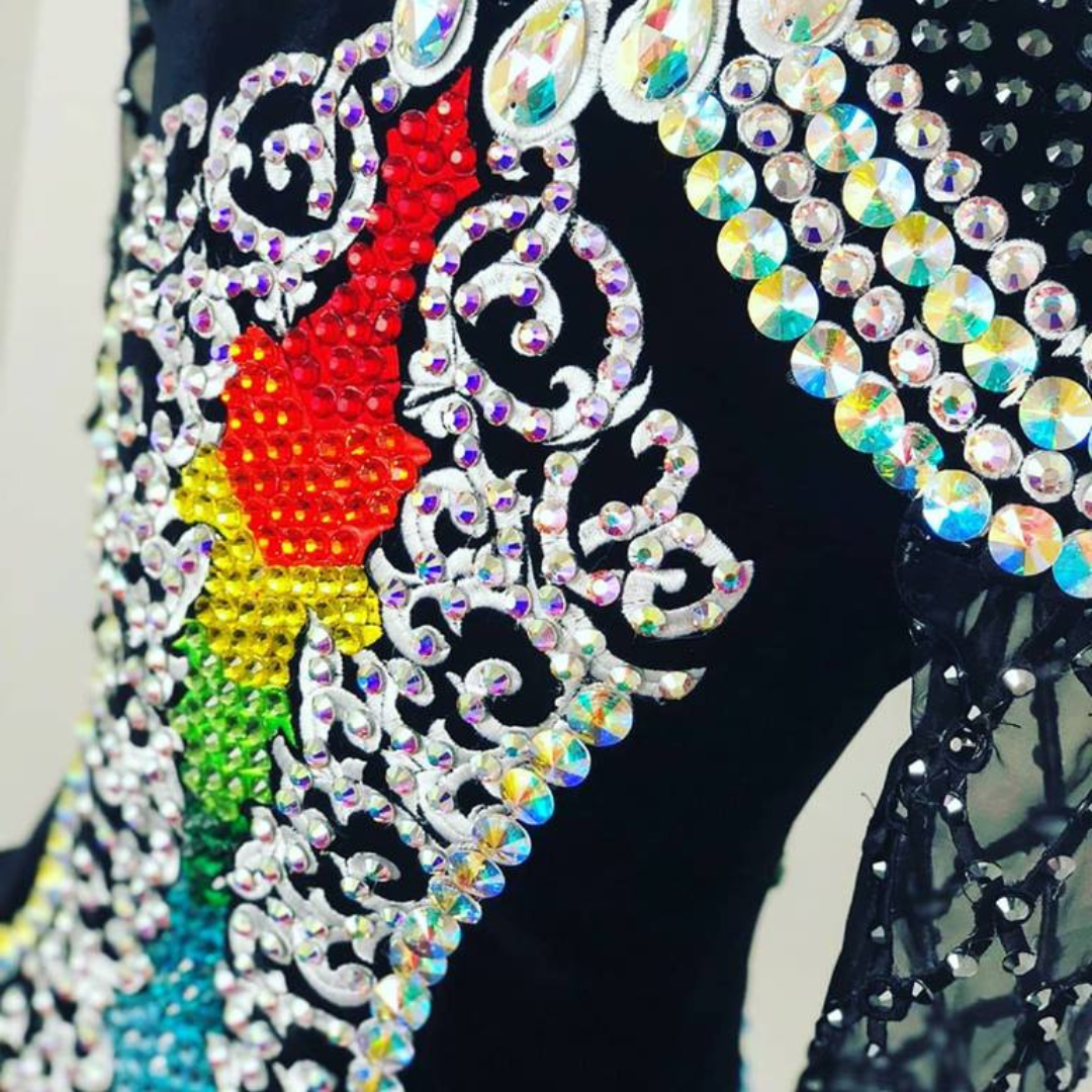 How to rhinestone your own costume I Hiwire Costumes