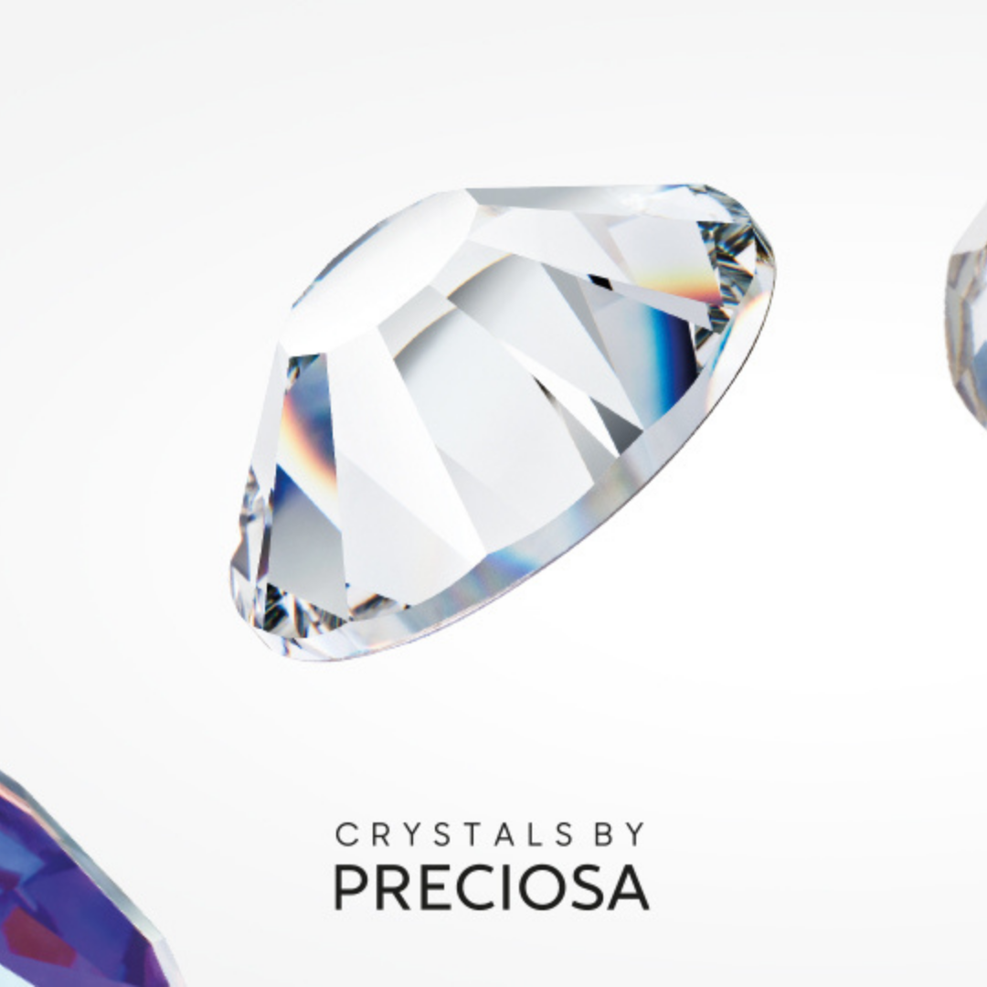 Preciosa Maxima Flatback Crystals ss20 24pc by hildie & jo, JOANN