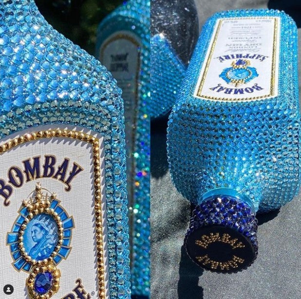 Can you apply rhinestones to glass?