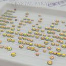 Zodiac Crystals Mixed Sizes Pack of 200 - Coffee Mocha Opal