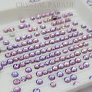 Zodiac Crystals Mixed Sizes Pack of 200 - Dream Lavender