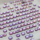 Zodiac Crystals Mixed Sizes Pack of 200 - Dream Lavender