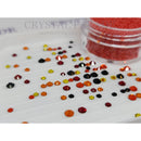 Preciosa Crystal Mix Pack of 100 - Fire + FREE Caviar Beads