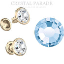 Preciosa Rivet with Maxima Crystal - Light Sapphire