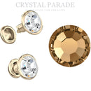 Preciosa Rivet with Maxima Crystal - Smoked Topaz