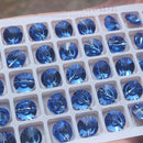 Zodiac Rivoli Buttons Sapphire