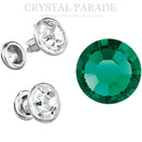 Preciosa Rivet with Maxima Crystal - Emerald