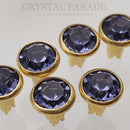 Preciosa Rivet with Maxima Crystal - Tanzanite