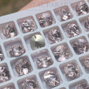 Zodiac Rivoli Buttons Light Rose