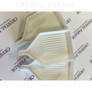 White Flipper Sorting Trays with FREE pack of crystals