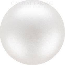 Preciosa Round Pearl White