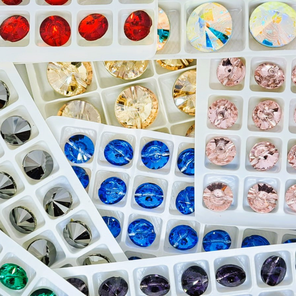 Zodiac crystal buttons | The best alternative to Swarovski