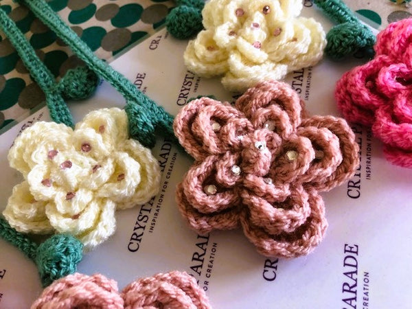 How to use rhinestones in your crochet projects