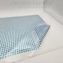 Hotfix Transfer Rhinestone Sheet SS10 (3mm) Peacock Blue - A4