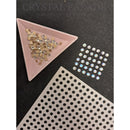 Rhinestone Placement Guidance Grid Stencils - Straight Lines