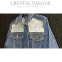 Self Adhesive Rhinestone Sheets SS8 (2.7mm) Red