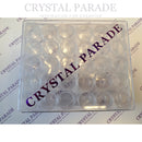 Clear Storage Box with 30 Clear Jars - SECONDS