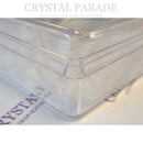 Clear Storage Box with 30 Clear Jars - SECONDS