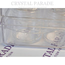 Clear Storage Box with 30 Clear Jars - SECONDS