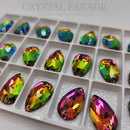 Zodiac Crystal Peardrop Sew on Stone - Vitrail Medium