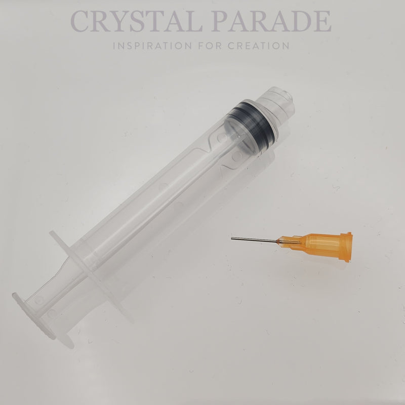 Single Syringe With Orange Tip