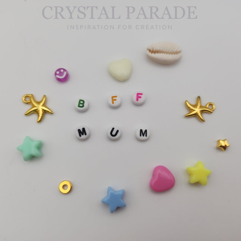 Crystal Parade Custom Bracelet Making Kit + MYSTERY CHARM