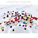 Preciosa Crystal Mix Pack of 100 - Snow White