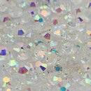 Zodiac Crystals Mixed Sizes Pack of 200 - Transparent AB (UNFOILED)