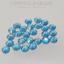 Luna Non Hotfix Rhinestones - Capri Blue Satin