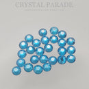Luna Non Hotfix Rhinestones - Capri Blue Satin