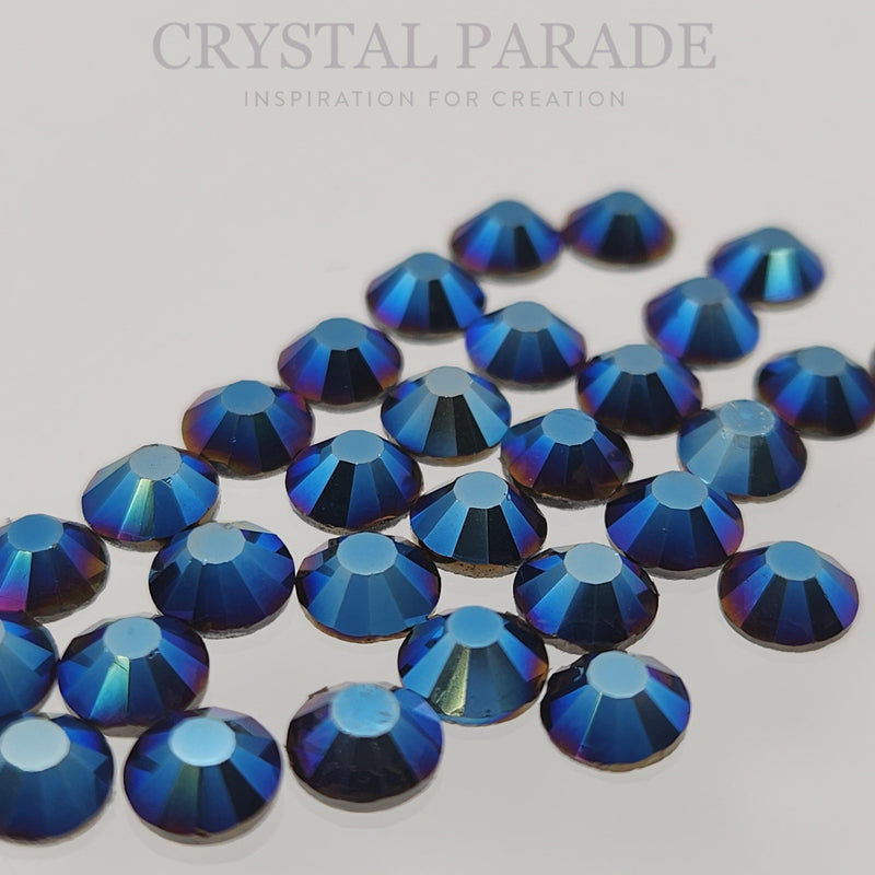 Zodiac Crystals Mixed Sizes Pack of 200 - Mine Blue