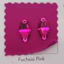 Zodiac Crystal Navette Sew on Stone - Ruby