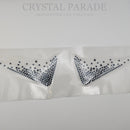 Zodiac Hotfix Crystal Transfer Collar/ Pocket Corner - Montana