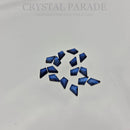 Zodiac Crystal Kite Shape 4x6.5mm Montana - Pack of 20
