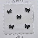 Zodiac Ribbon Shape 5x6mm Jet Black - Pack of 20
