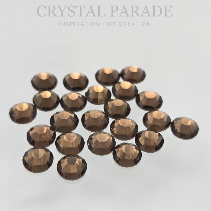Luna Non Hotfix Rhinestones - Smoked Topaz
