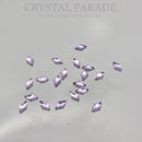 Zodiac Diamond Shape 5x3mm - Violet - Pack of 20