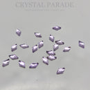 Zodiac Diamond Shape 5x3mm - Violet - Pack of 20