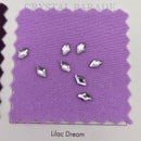 Zodiac Diamond Shape 5x3mm - Violet - Pack of 20