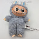 Hand Embellished Labubu Style Keychain - Sea Salt Coconut