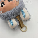 Hand Embellished Labubu Style Keychain - Sea Salt Coconut