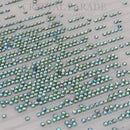 Luna Non Hotfix Rhinestones SS3 (1.5mm) Pack of 100 - Aquamarine AB