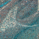 Hotfix Transfer Rhinestone Sheet SS8 (2.7mm) Peacock Blue - 24cm x 39cm