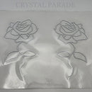 Zodiac Hotfix Crystal Iron on Transfers - Rose