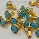 Preciosa Rivet with Maxima Crystal - Turquoise