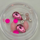 Nail Art Crystal Placement Kit - Pink