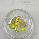 Nail Art Crystal Placement Kit - Lemon Drop
