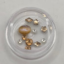 Nail Art Crystal Placement Kit - Golden Hour