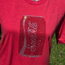 Zodiac Hotfix Crystal Iron on Transfers - Sparkly Cola Can