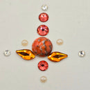 Nail Art Crystal Placement Kit - Coral